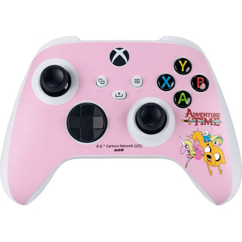Adult Swim Adventure Time Riding in a Unicorn Xbox Series S Controller Skin